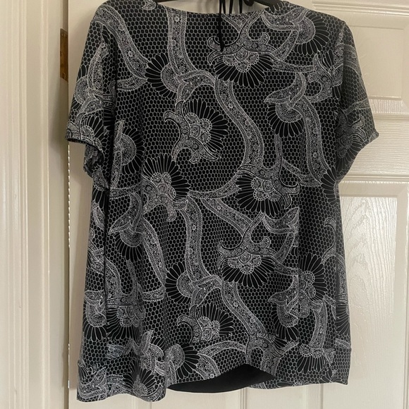 Rare unique sewn in halter top blouse 14/16 - Picture 10 of 11